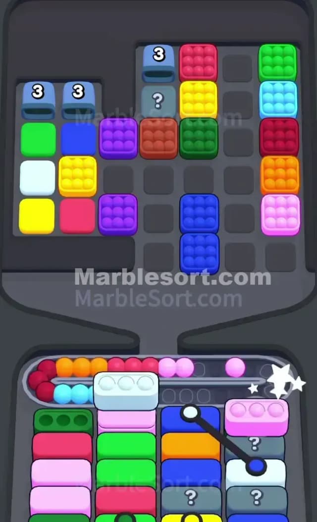 Marble Sort Level 447 Solution 1