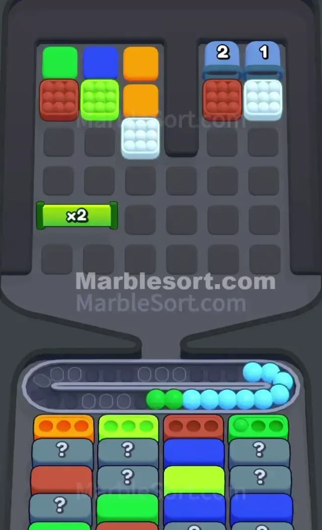 Marble Sort Level 694 Solution 2