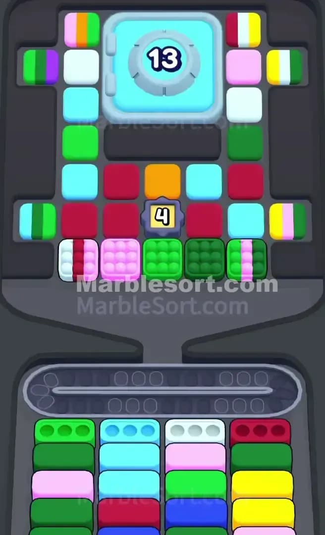 Marble Sort Level 577 Screenshot