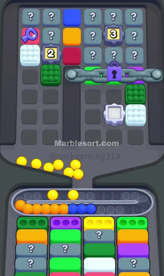 Marble Sort Level 334 Solution 1