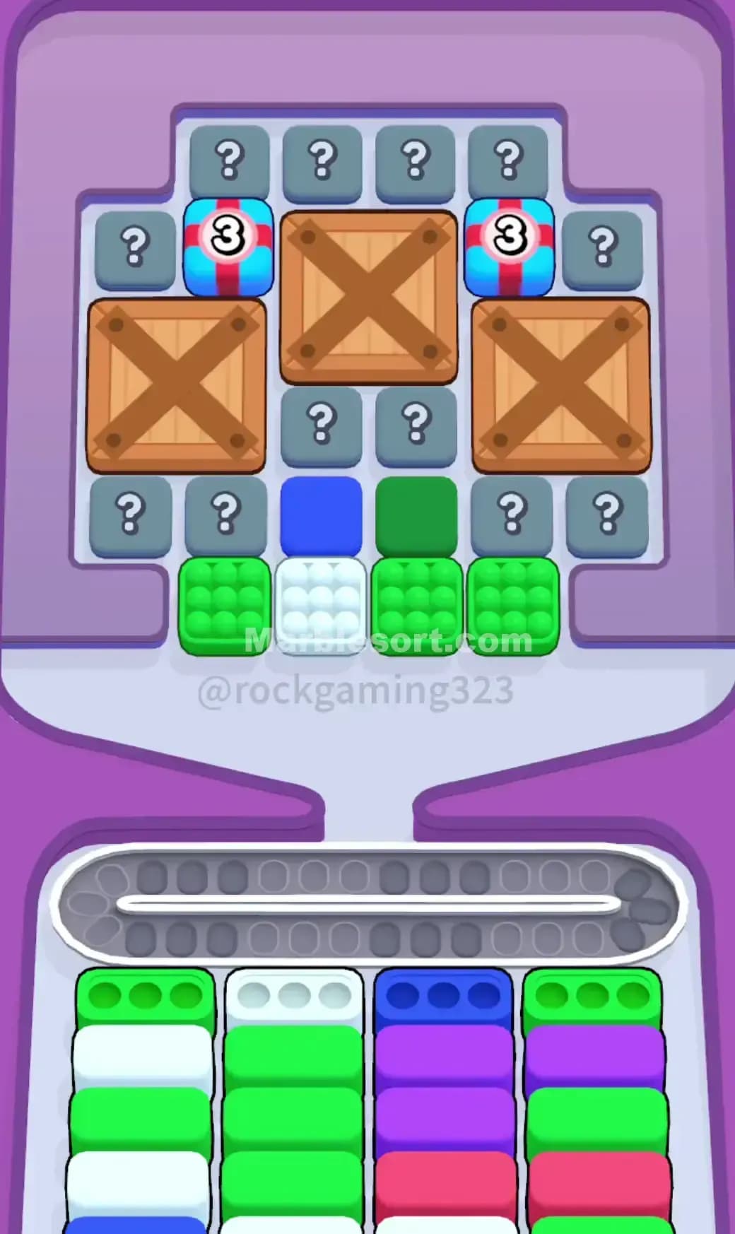 Marble Sort Level 249 Screenshot
