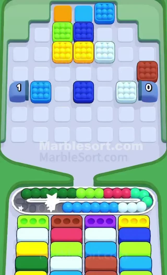 Marble Sort Level 493 Solution 2