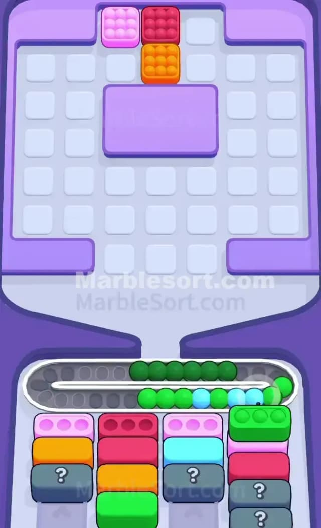Marble Sort Level 523 Solution 3