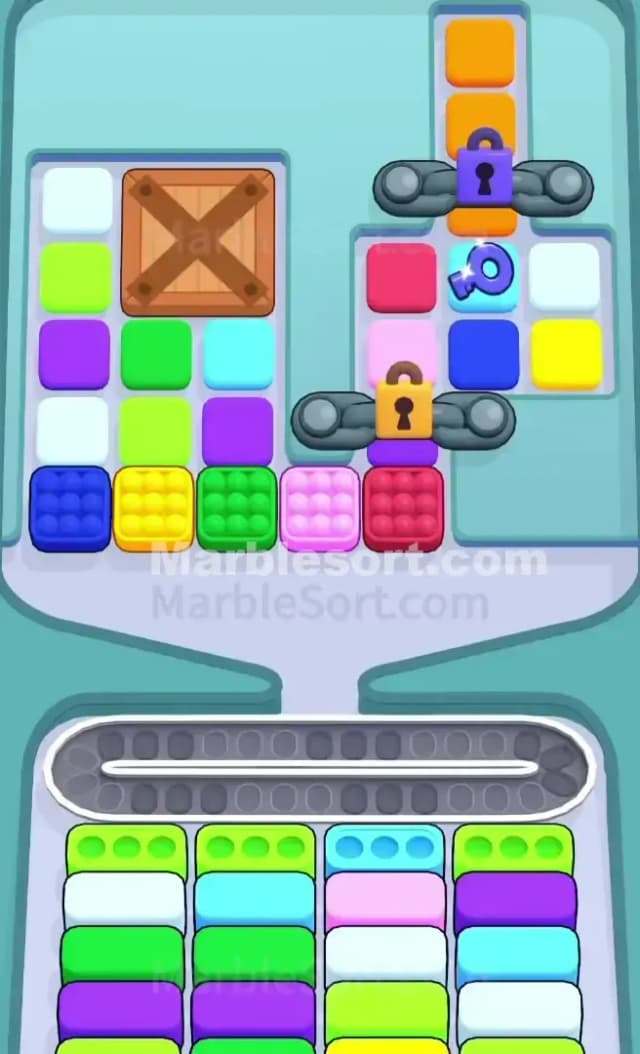 Marble Sort Level 731 Gameplay