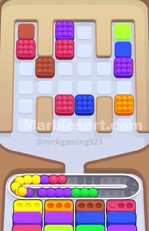 Marble Sort Level 355 Solution 2