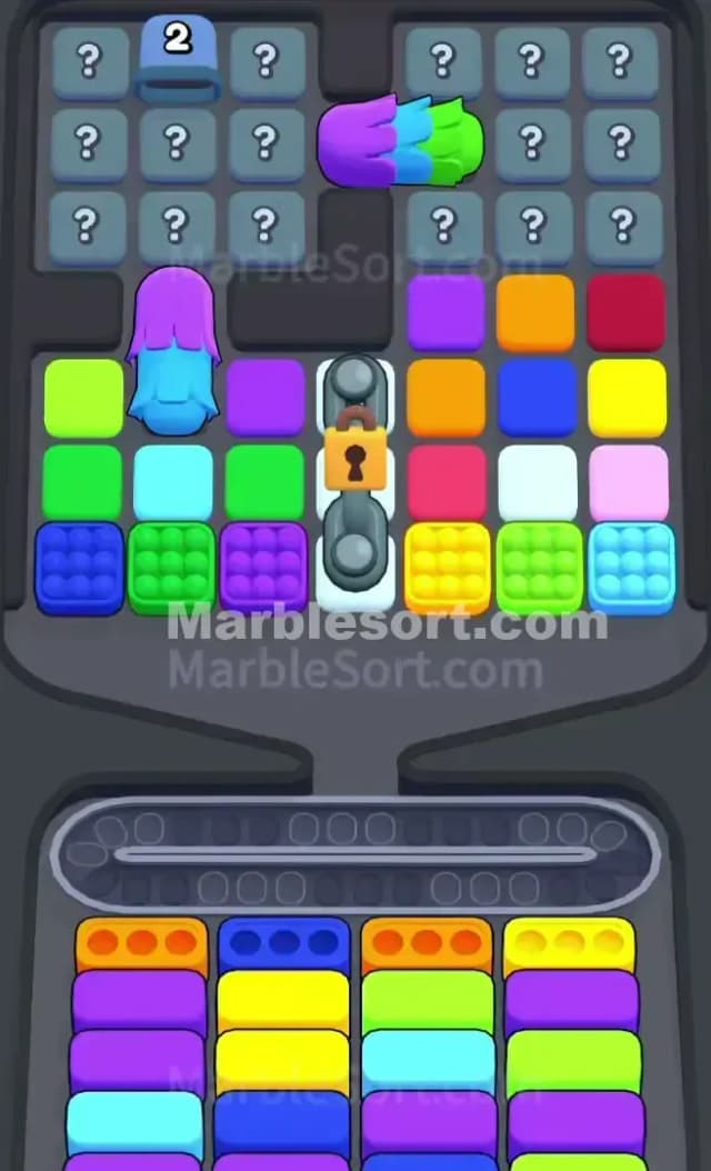 Marble Sort Level 504 Gameplay