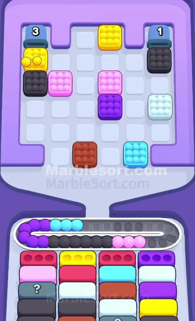 Marble Sort Level 602 Solution 2