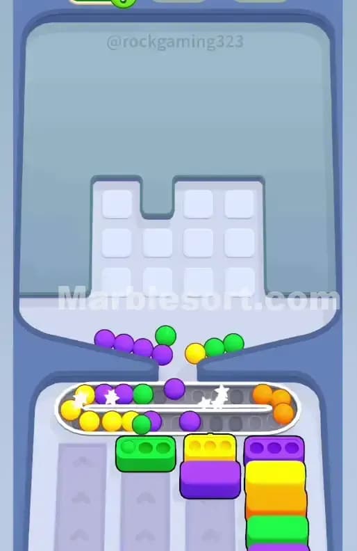 Marble Sort Level 6 Solution 3