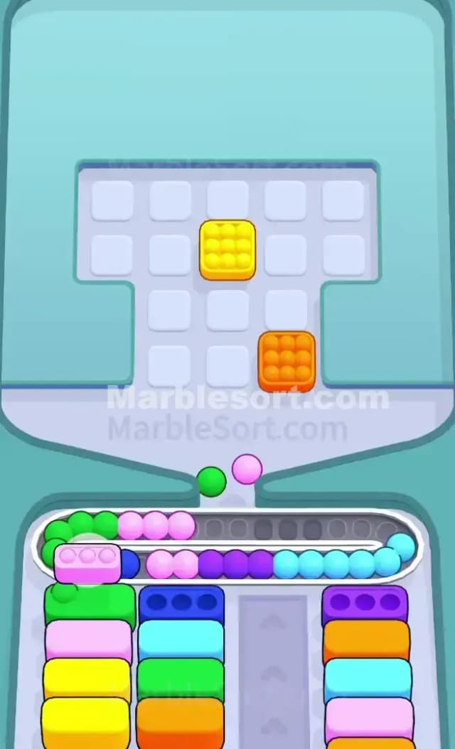 Marble Sort Level 422 Solution 3