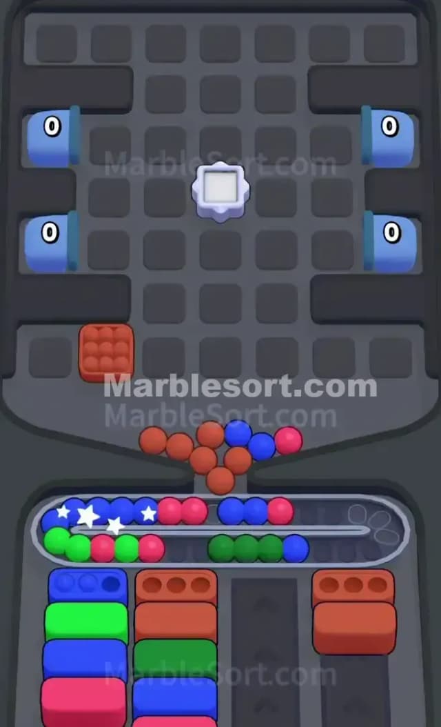 Marble Sort Level 700 Solution 3