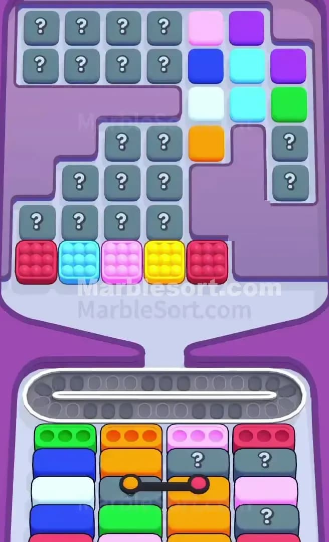 Marble Sort Level 483 Screenshot