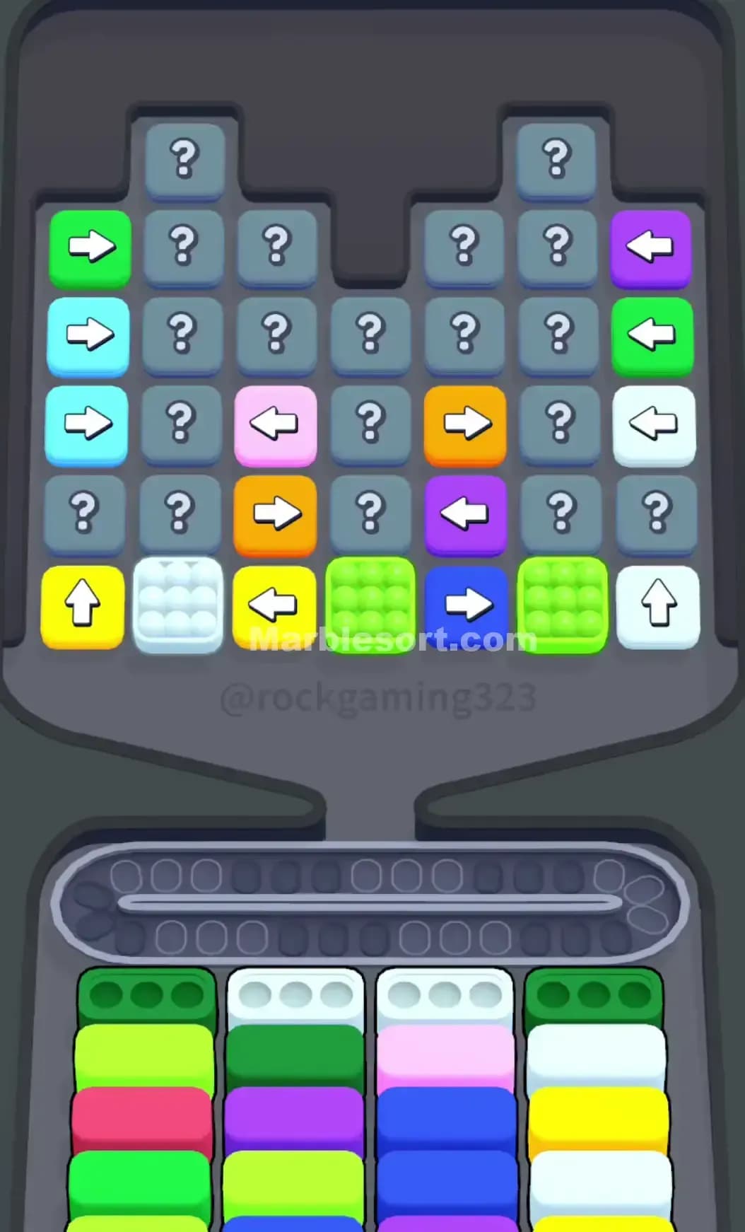Marble Sort Level 139 Screenshot