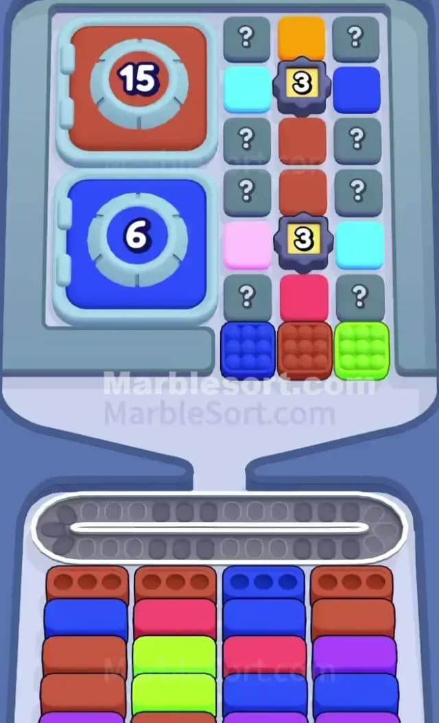 Marble Sort Level 313 Gameplay