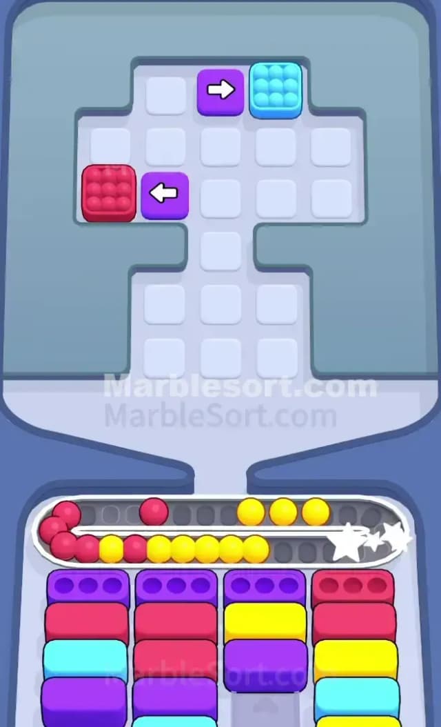 Marble Sort Level 621 Solution 3