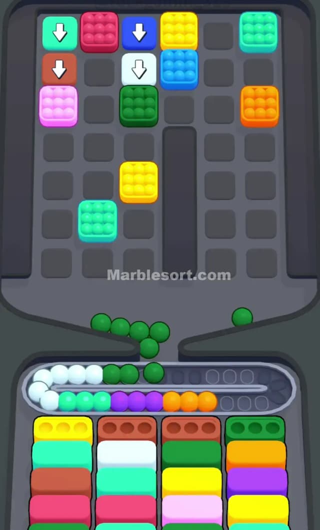 Marble Sort Level 84 Solution 2