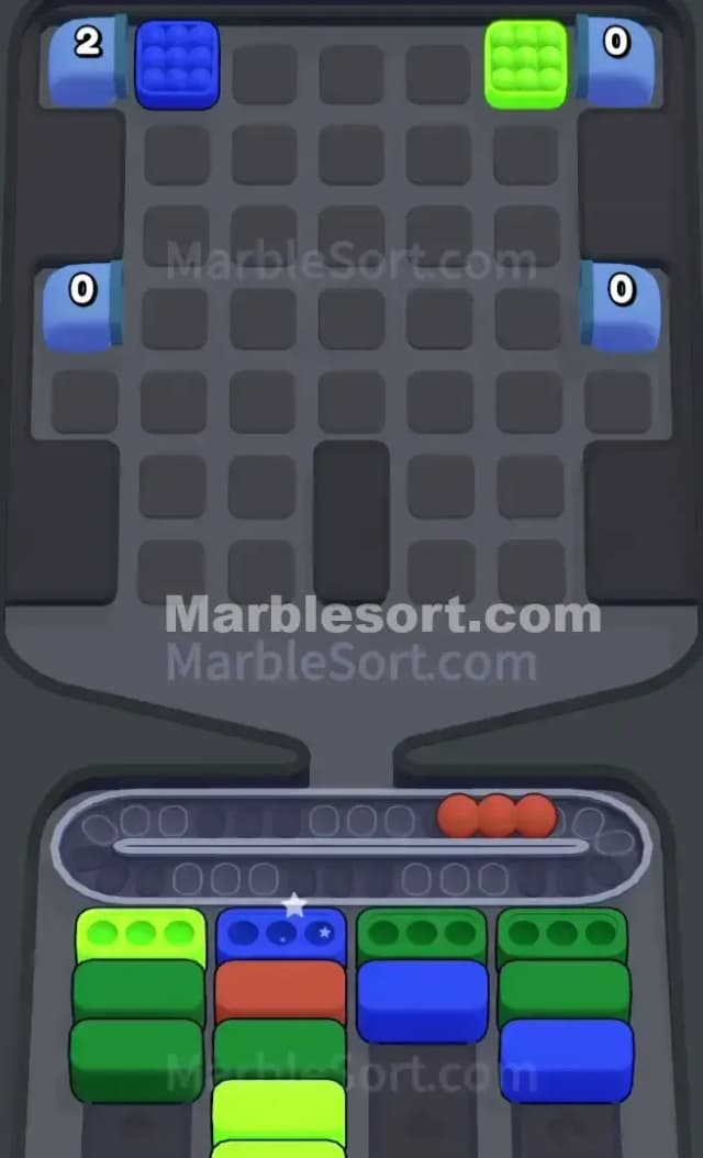 Marble Sort Level 480 Solution 3