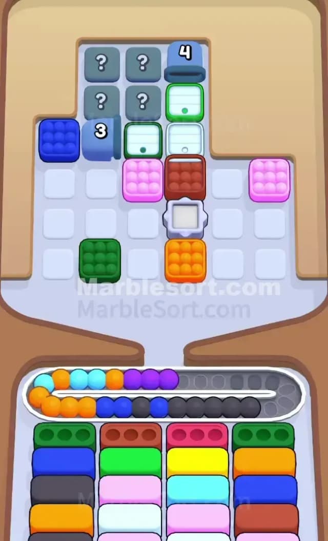 Marble Sort Level 739 Solution 1