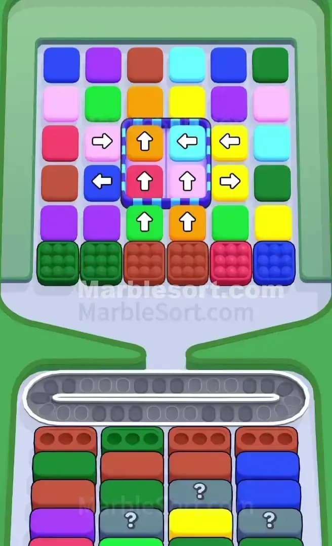 Marble Sort Level 566 Screenshot