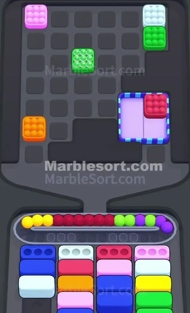 Marble Sort Level 664 Solution 2