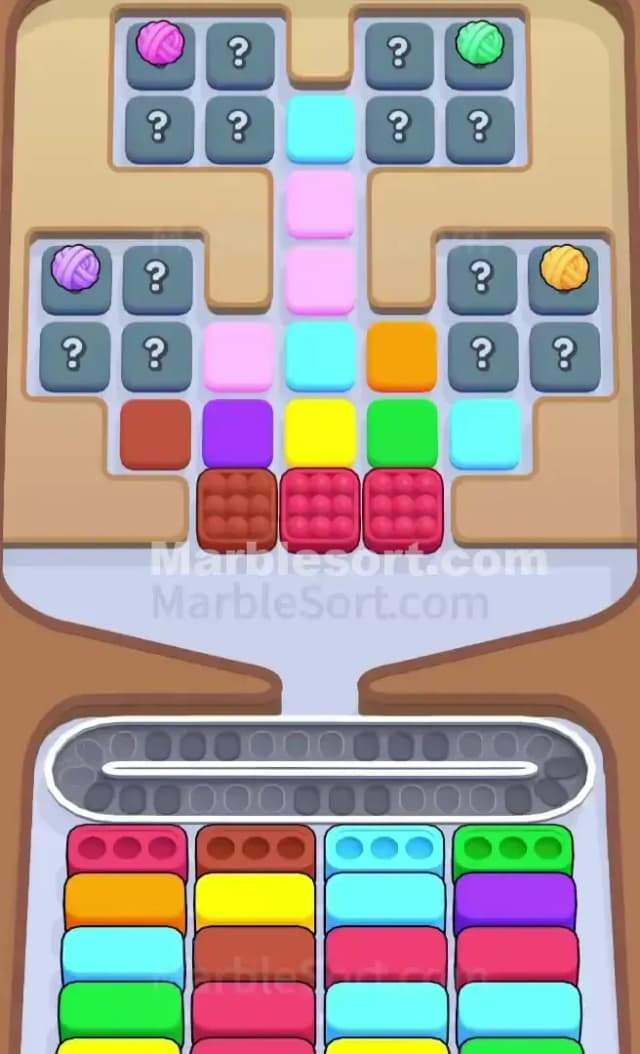Marble Sort Level 592 Gameplay