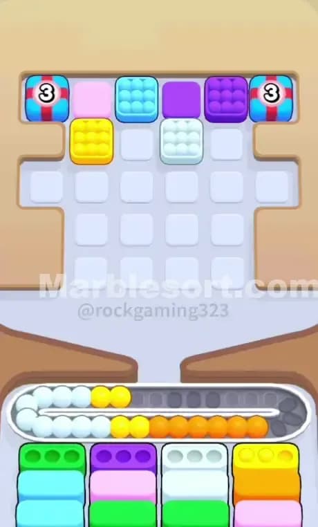 Marble Sort Level 125 Solution 2