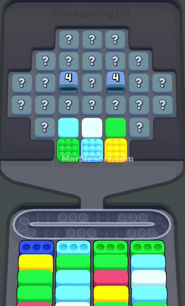 Marble Sort Level 18 Gameplay