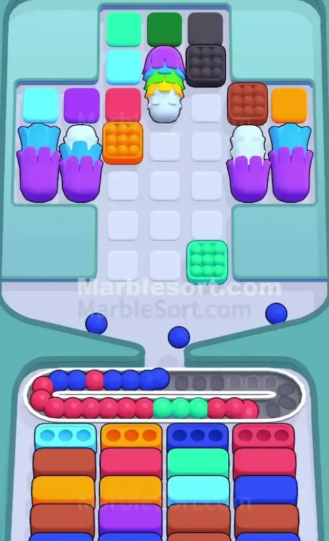 Marble Sort Level 503 Solution 1