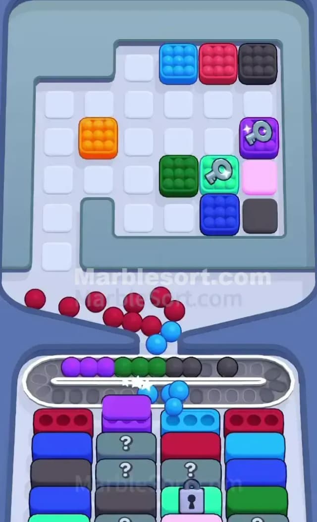 Marble Sort Level 393 Solution 2