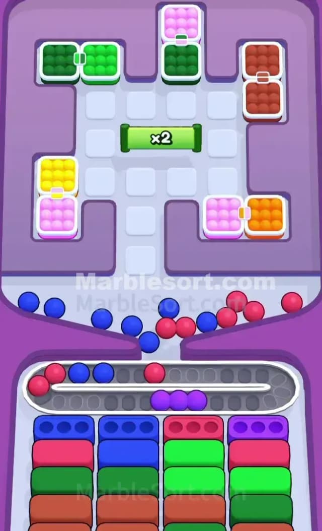 Marble Sort Level 482 Solution 2