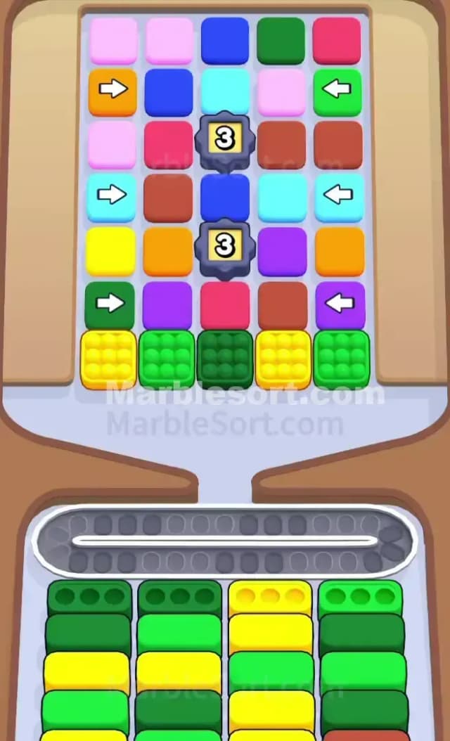 Marble Sort Level 362 Gameplay