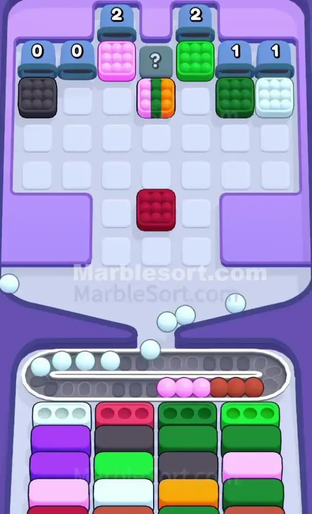 Marble Sort Level 596 Solution 2