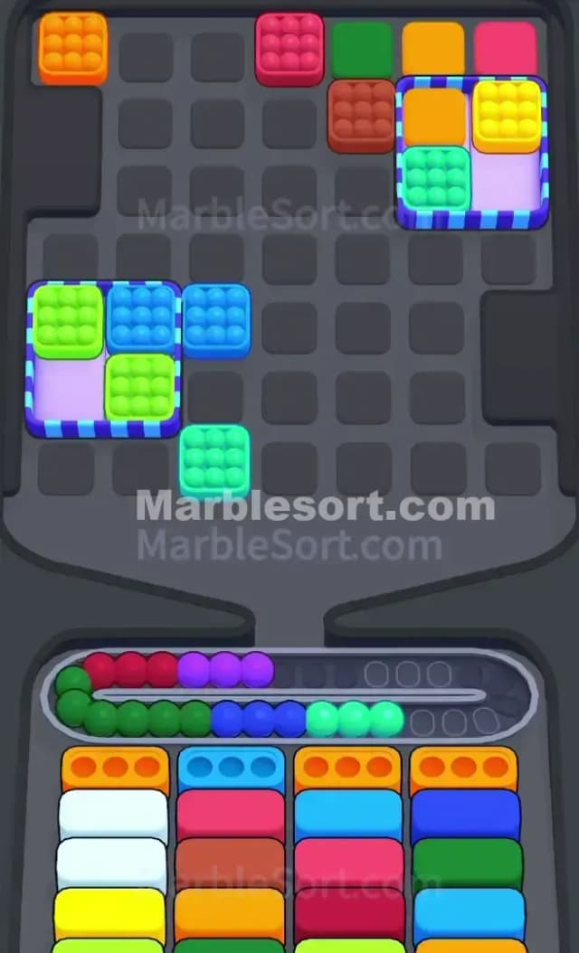 Marble Sort Level 514 Solution 2