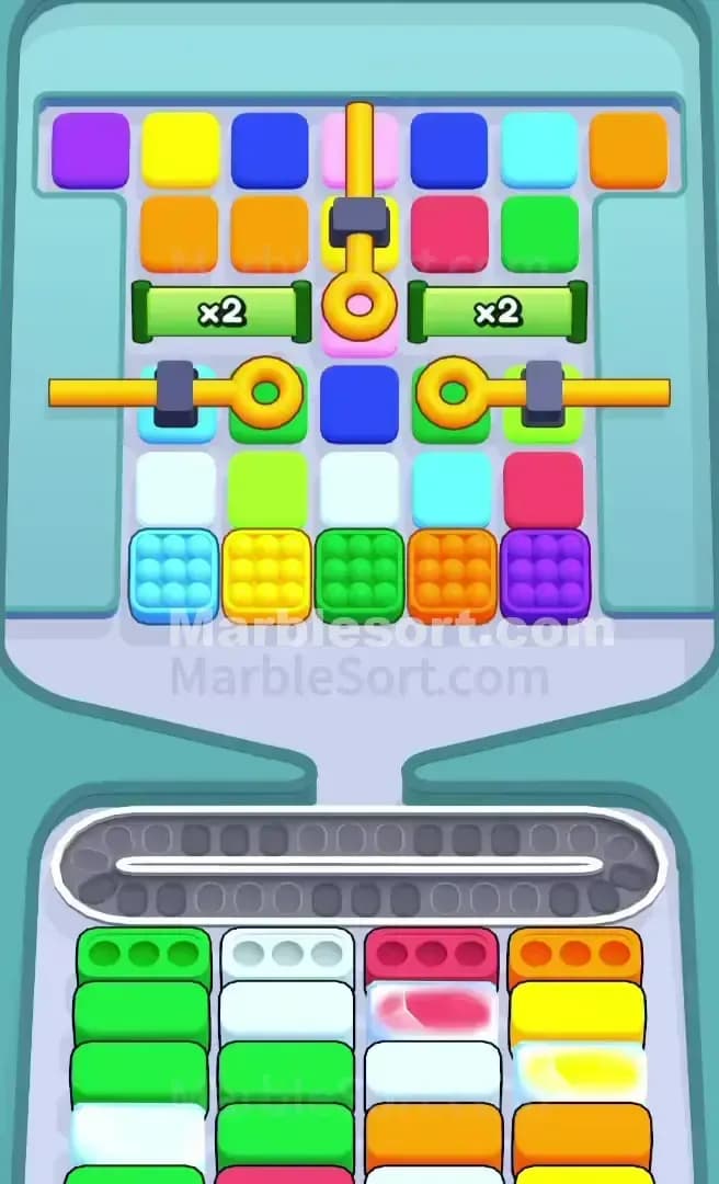 Marble Sort Level 346 Screenshot