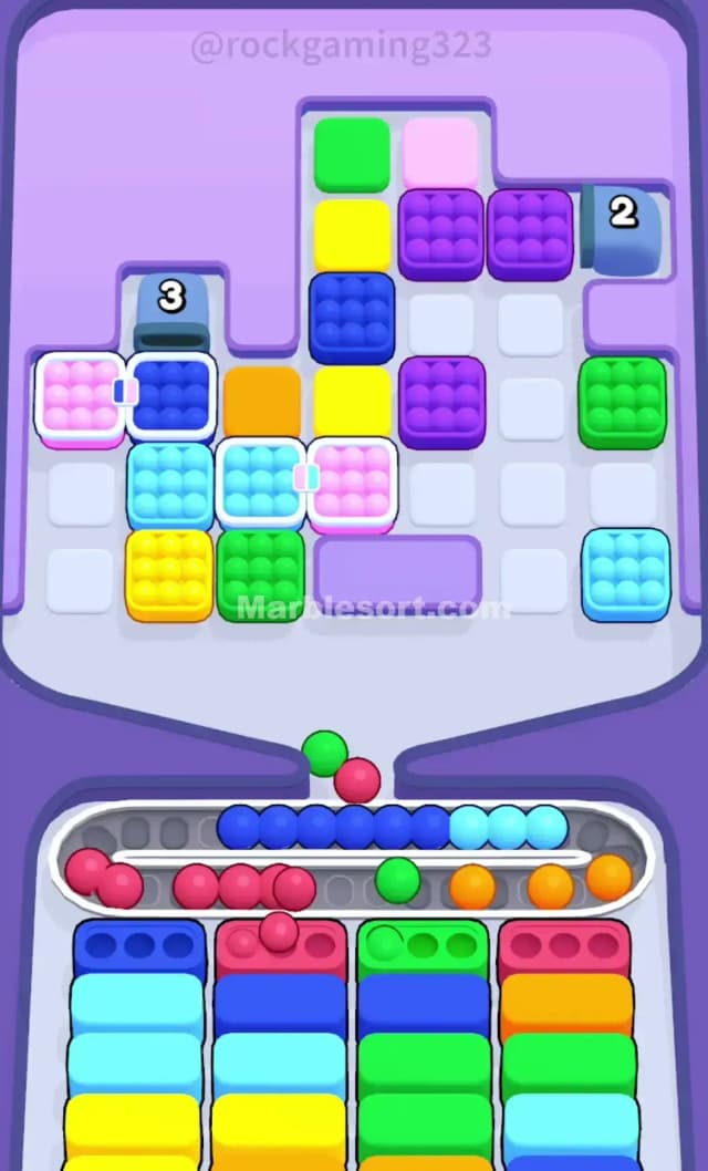 Marble Sort Level 59 Solution 1