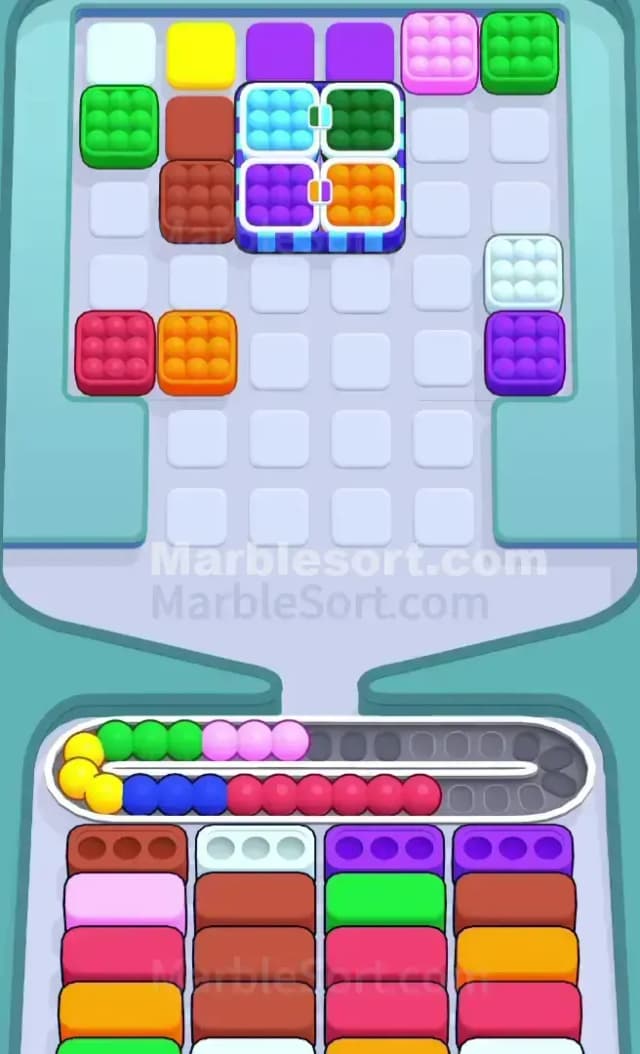 Marble Sort Level 268 Solution 2