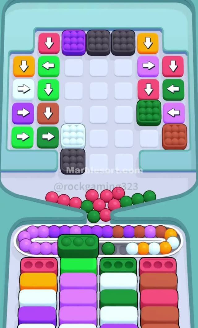 Marble Sort Level 119 Solution 1