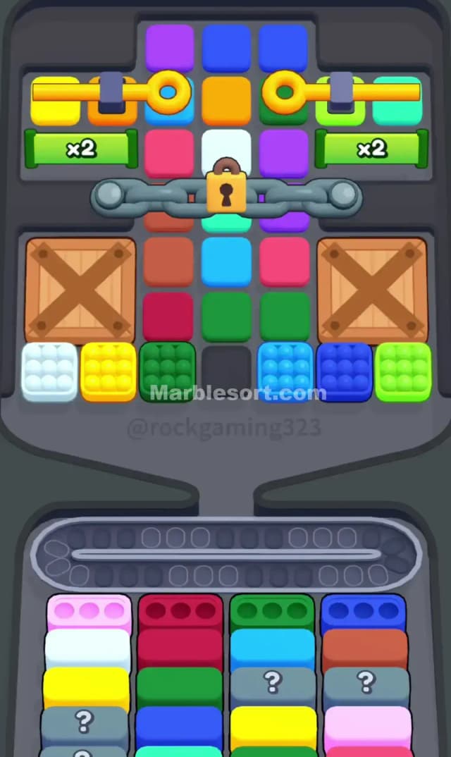 Marble Sort Level 340 Gameplay