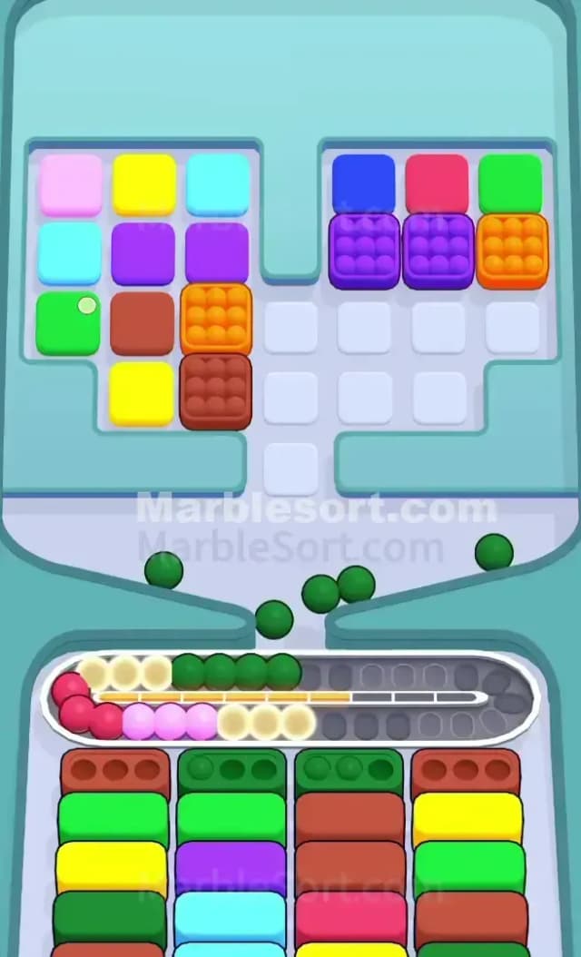 Marble Sort Level 423 Solution 1