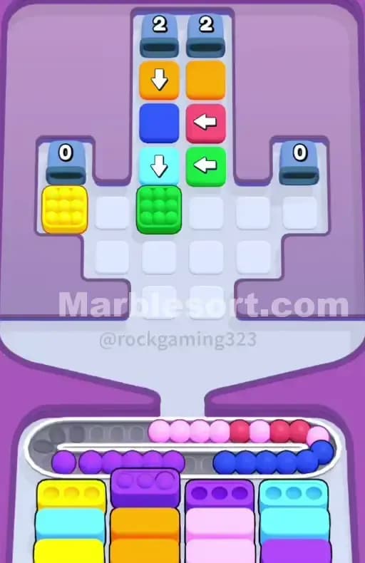 Marble Sort Level 252 Solution 2