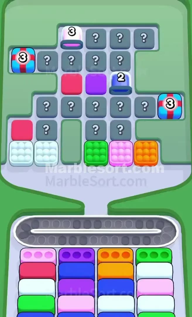 Marble Sort Level 716 Screenshot