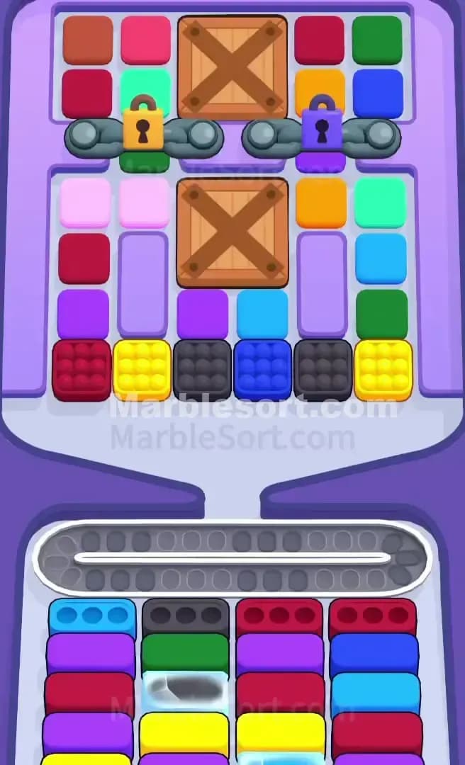 Marble Sort Level 449 Screenshot