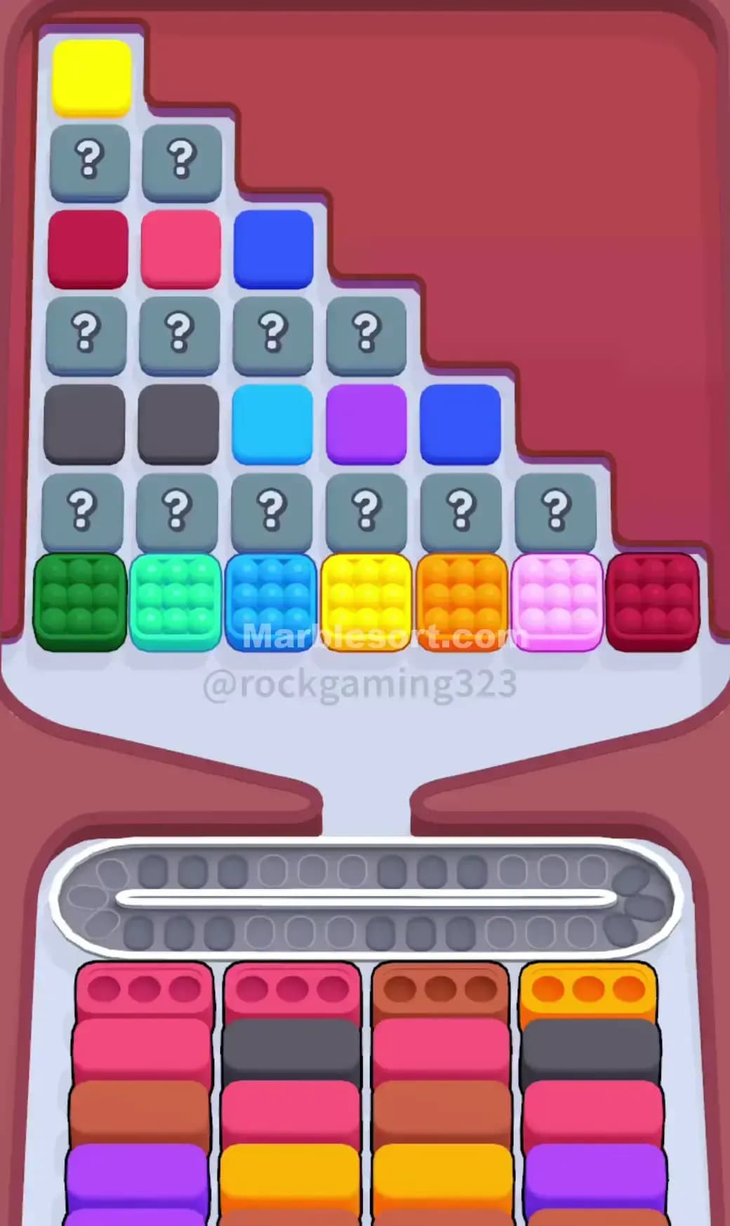 Marble Sort Level 228 Screenshot