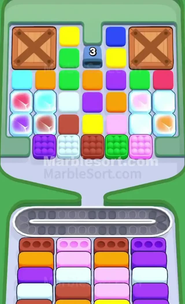 Marble Sort Level 418 Gameplay
