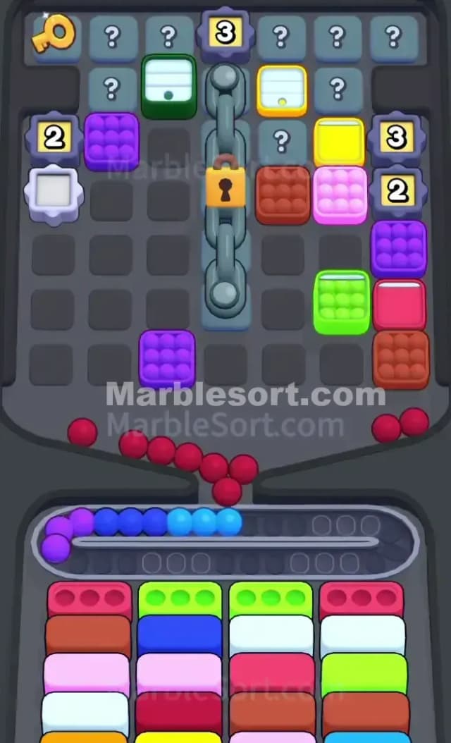 Marble Sort Level 680 Solution 1