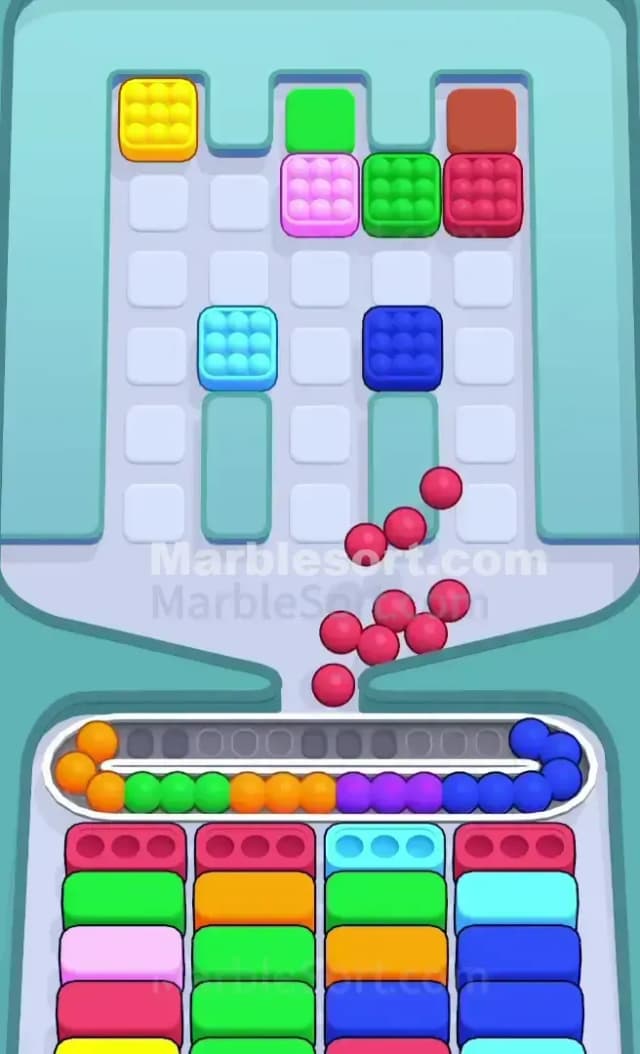 Marble Sort Level 581 Solution 2