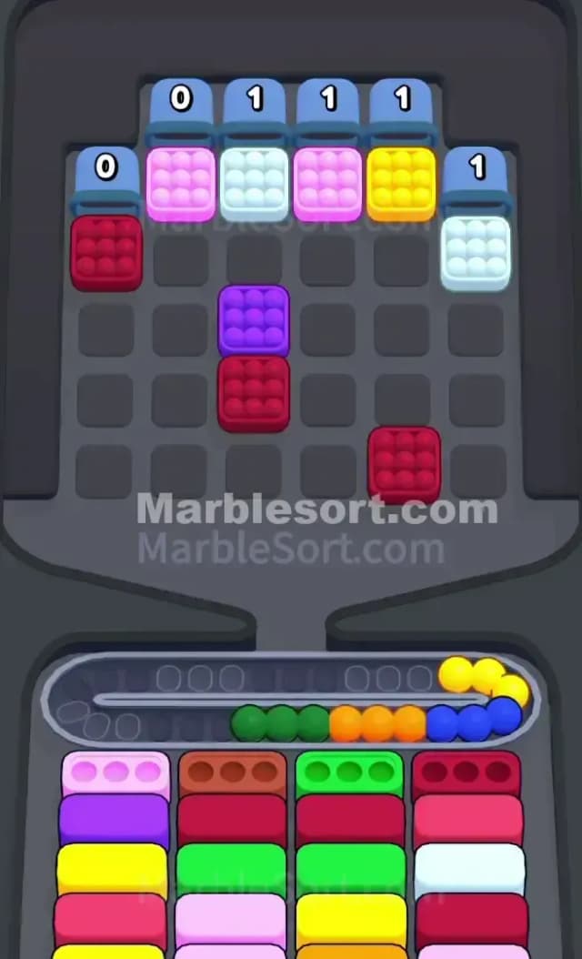 Marble Sort Level 570 Solution 2