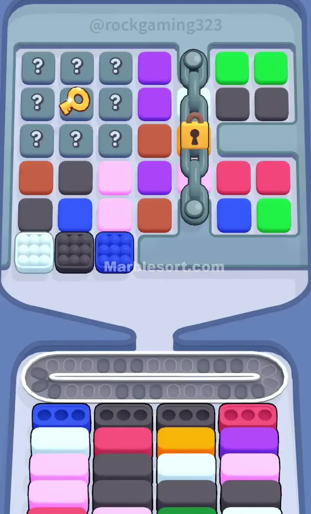 Marble Sort Level 83 Screenshot