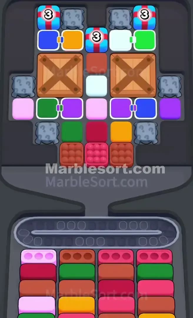 Marble Sort Level 227 Screenshot