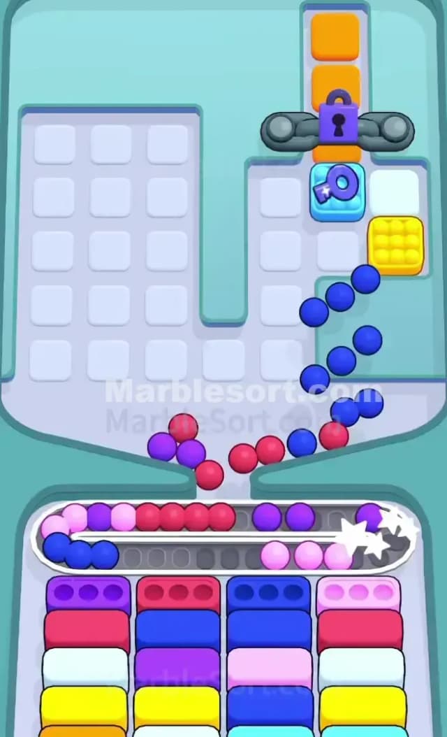 Marble Sort Level 731 Solution 3
