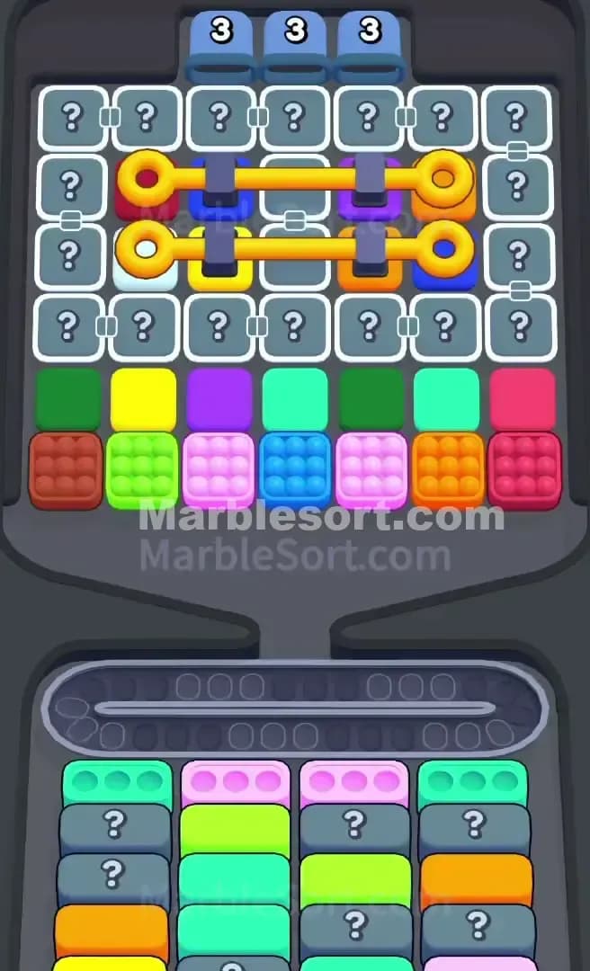 Marble Sort Level 520 Screenshot